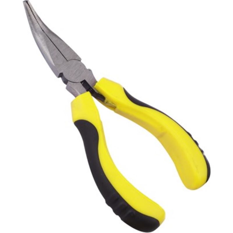 Max Force Bent Nose Pliers 5"