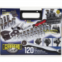 Socket Set with 3-in-1 Ratchet Handle 120 Ct