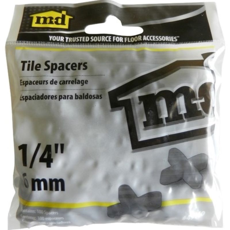 M-D Tile Spacer 1/4" 100 Ct