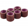 Forney Medium Sanding Sleeves 1/2"x1/2" 6 Ct