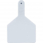 Z-Tag Cow White Blank 25 Ct