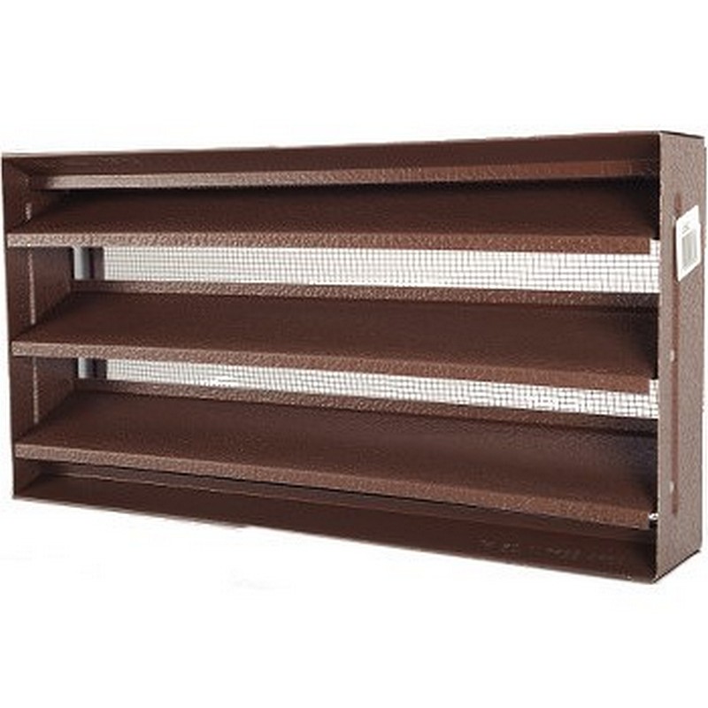 Brown Adjustable Foundation Vent