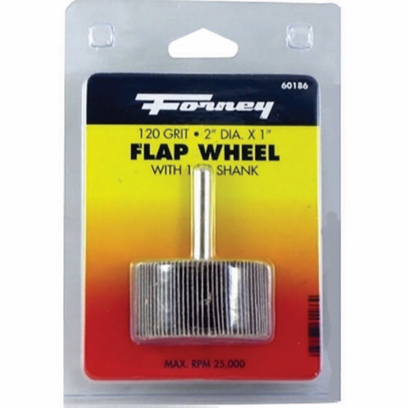Forney Flap Wheel 120 Grit 2"x1"
