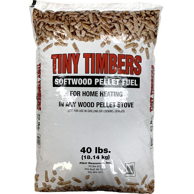 Tiny Timbers Pine Wood Pellets 40 lb