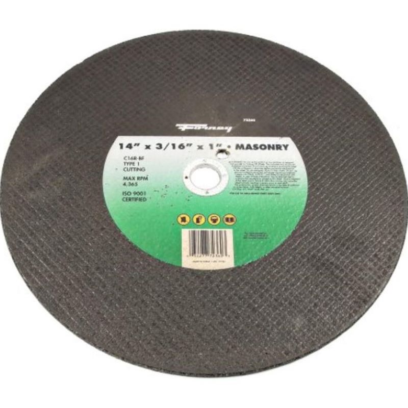 Forney Masonry/Asphalt Chop Saw Blade 14"x3/16"x1"