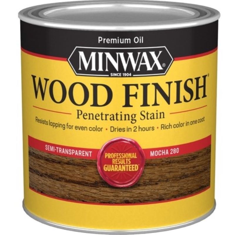 Minwax Interior Wood Penetrating Stain Mocha 1/2 pt