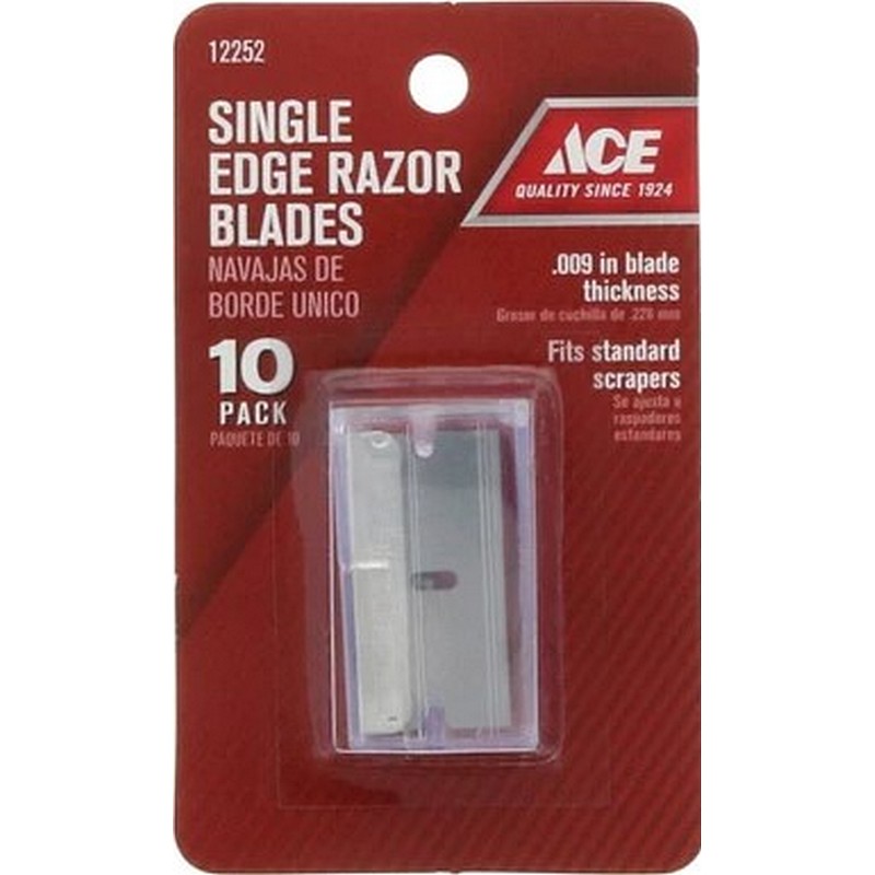 Single Edge Razor Blades & Dispenser 10 Ct