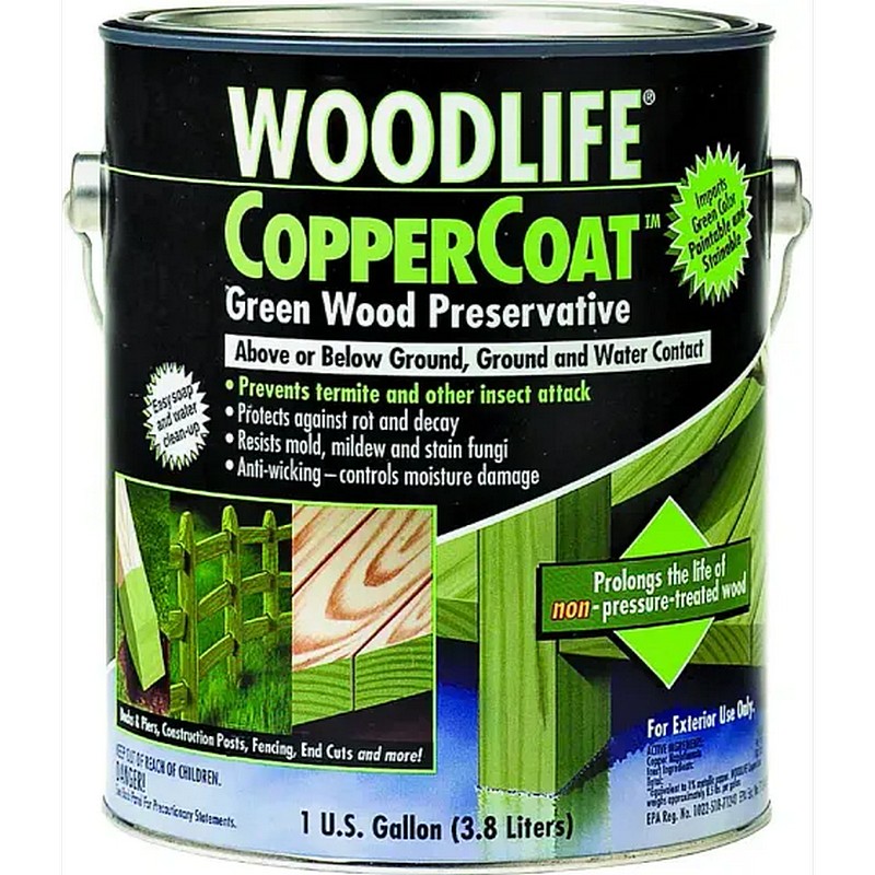 Woodlife CopperCoat Green Wood Preservative 1 gal Nixa Hardware