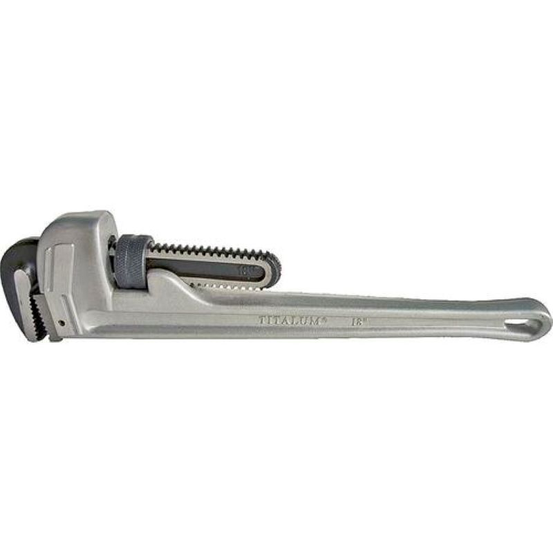 Aluminum Handle Pipe Wrench 18"