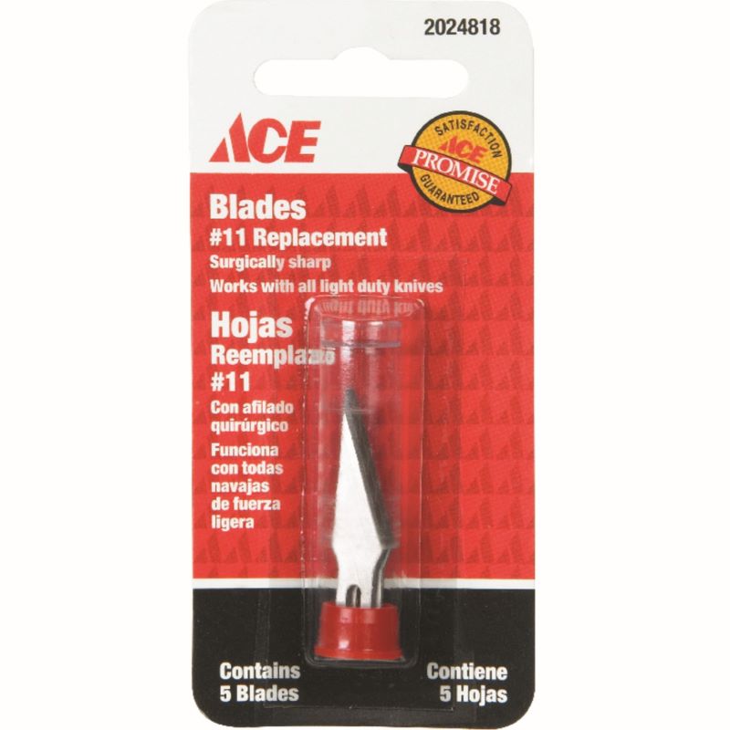 Hobby Knife #11 Replacement Blades 5 Ct