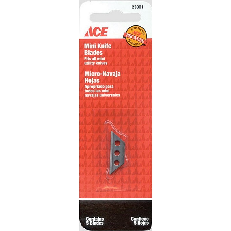 Ace Mini Knife Blades 5 Ct