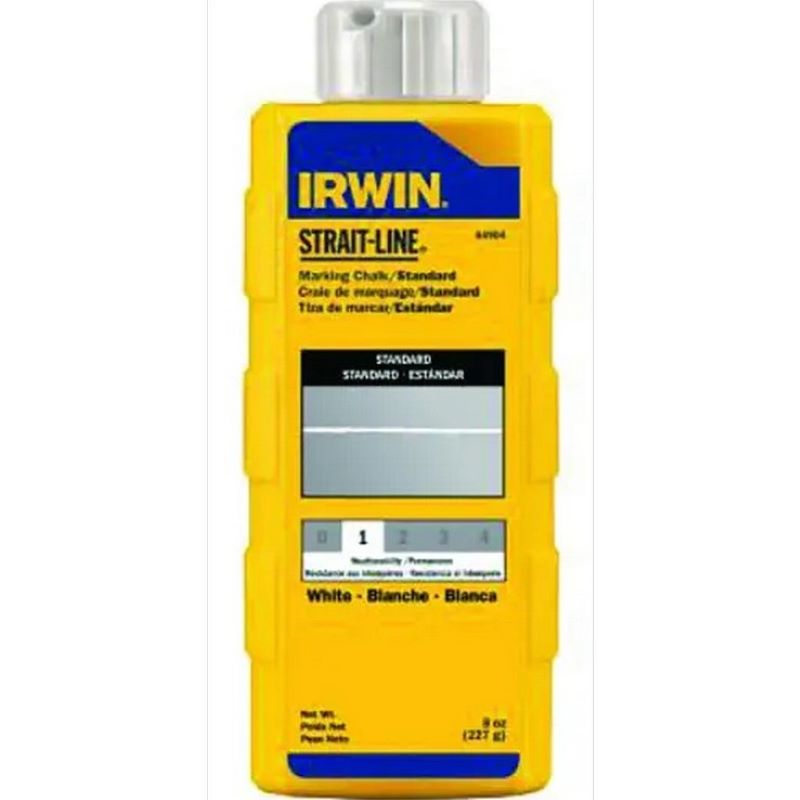 Irwin Strait-Line White Chalk Powder 8 oz