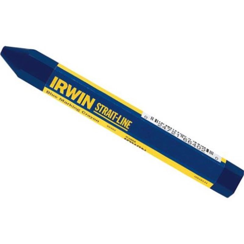 Irwin Strait-Line Blue Marking Crayon