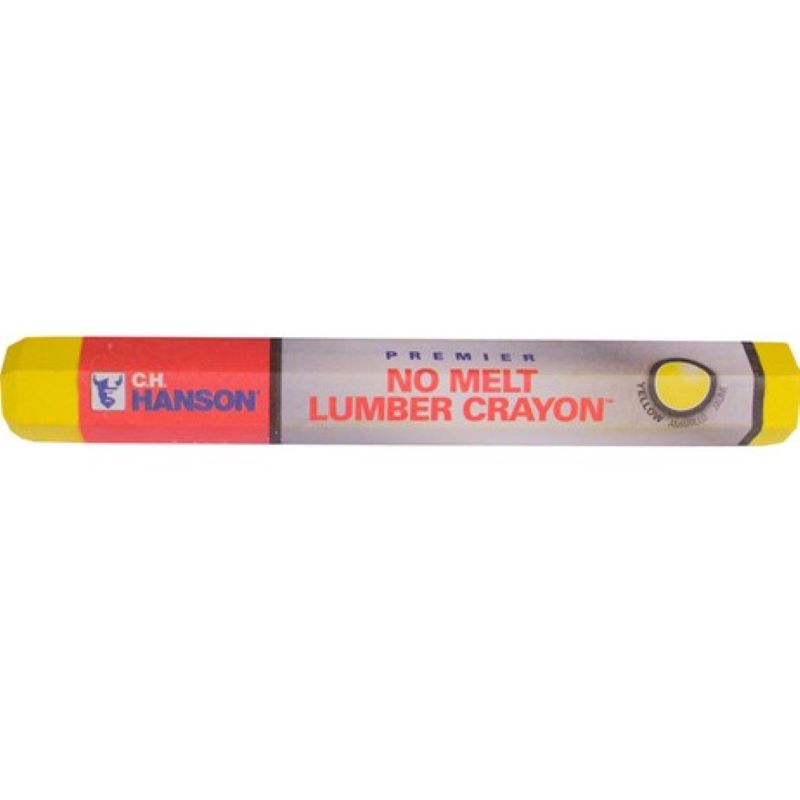 C.H. Hanson Yellow Lumber Crayon