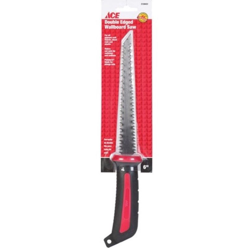 Ace Double-Edged Wallboard Saw 6"