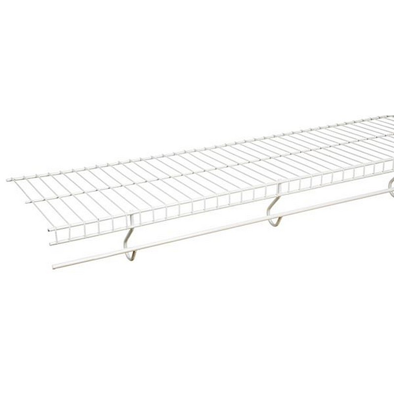 Rubbermaid White FreeSlide Shelf 8'x12"