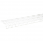 Rubbermaid White Steel Linen Shelf 8'x16"