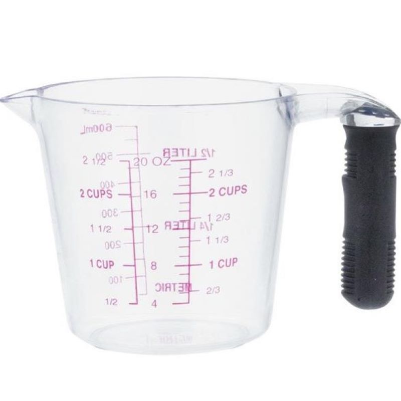Rubber Grip 2 Cup Measuring Cup