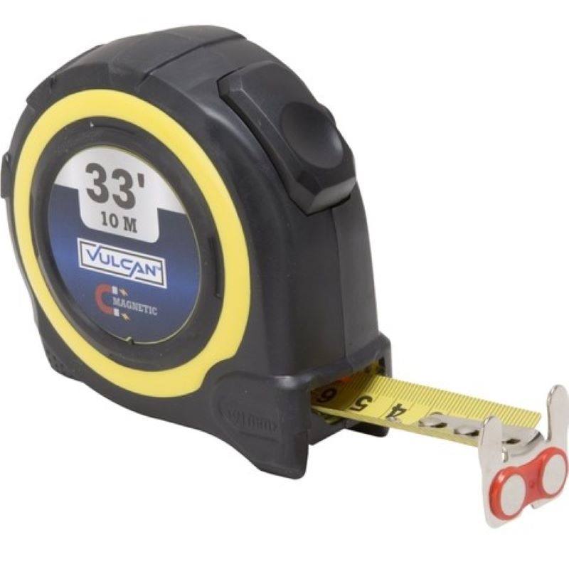 Vulcan Magnetic Tape Measure 33'
