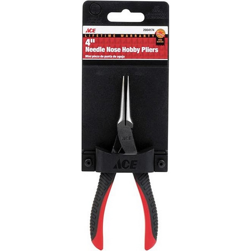 Ace Needle Nose Hobby Pliers 4"