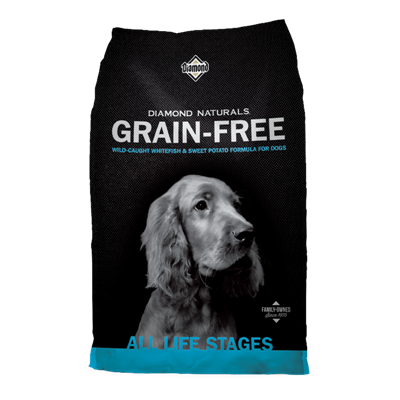 Naturals Grain Free Dog Food Whitefish/Sweet Potato 28 lb