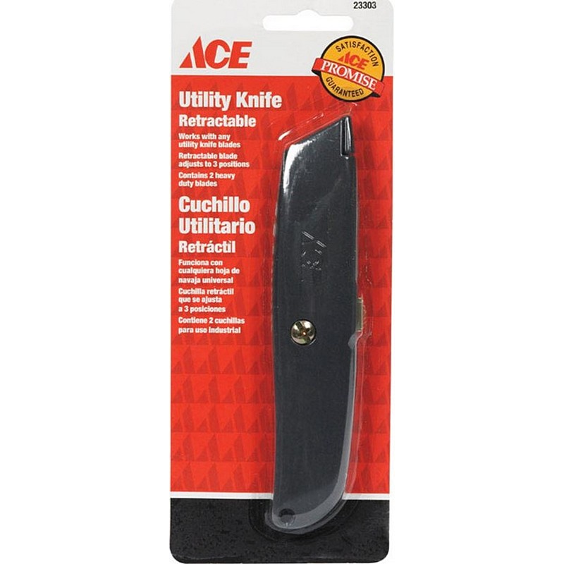 Ace Sliding Utility Knife 5-1/2"