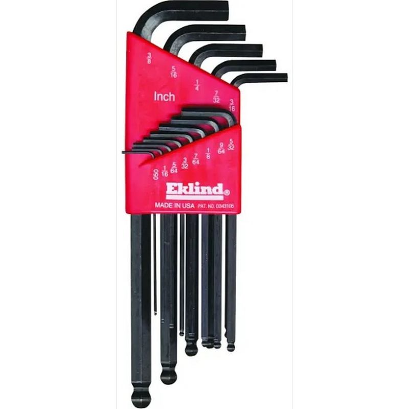 Eklind Long Arm Ball Hex Key Set 13 Ct