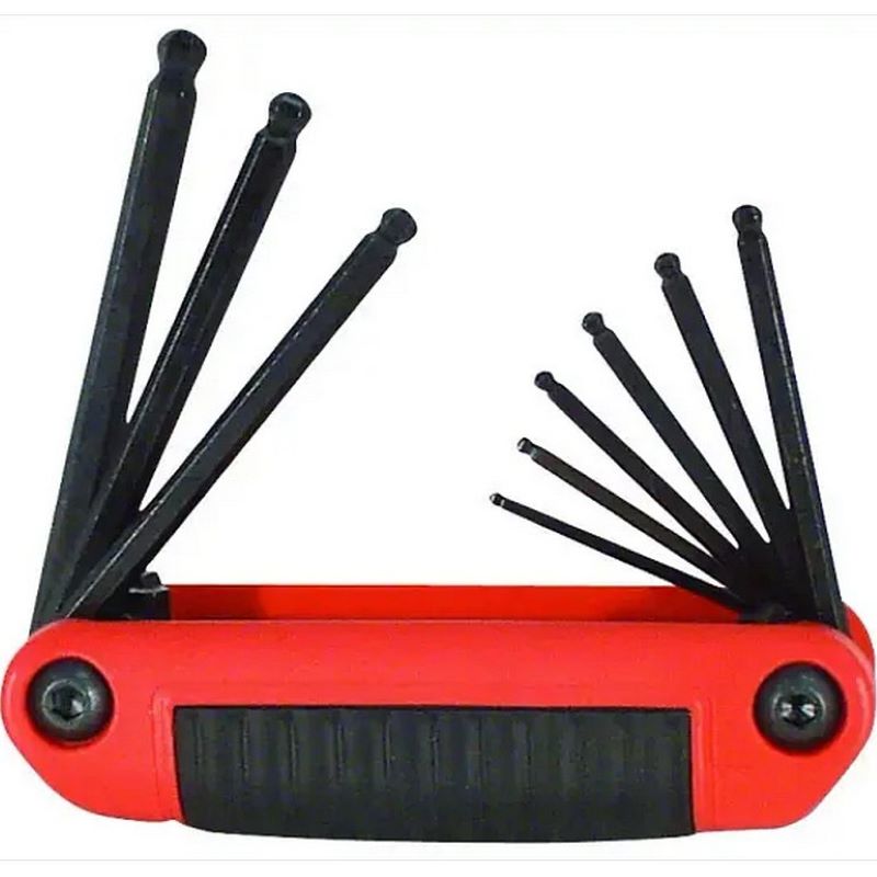 Eklind Ergo-Fold Ball Hex Key Set 9pc