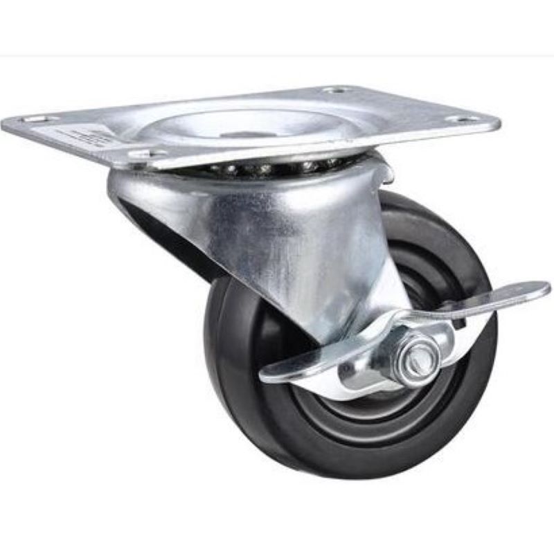 Swivel Caster Plate 3 in 175 lb