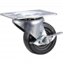 Swivel Caster Plate 3 in 175 lb