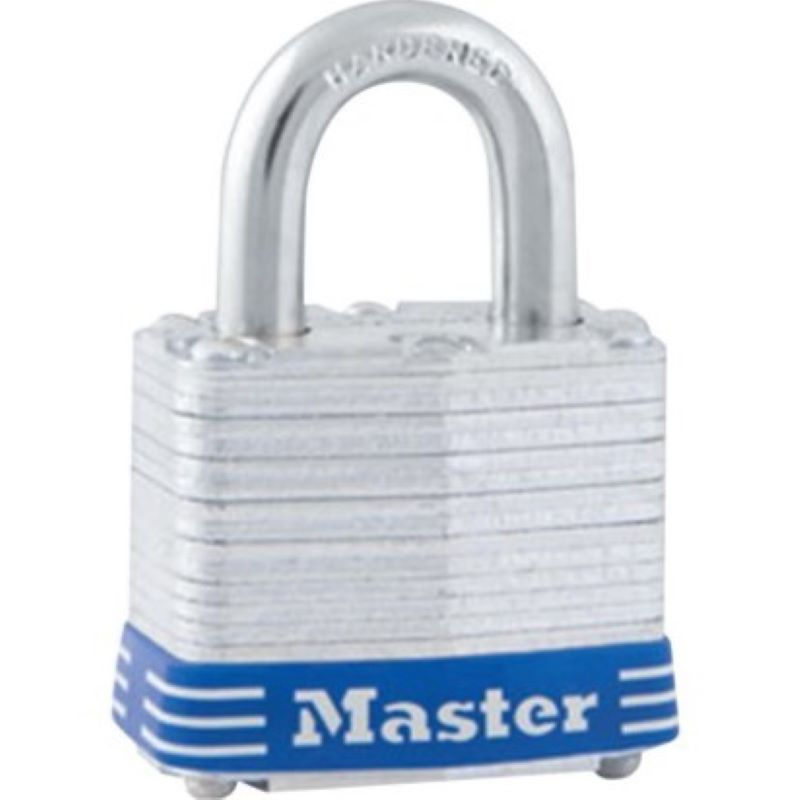 Master Lock Laminated Keyed Padlock #3 1-1/2"