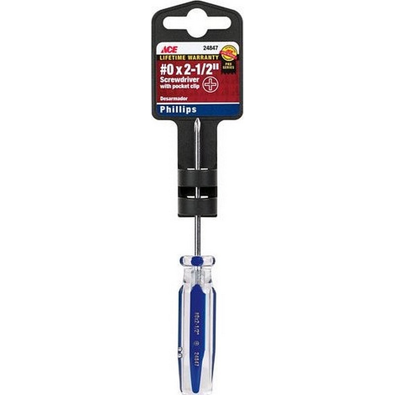 Ace Phillips Screwdriver #0x2-1/2"