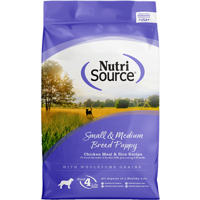 NutriSource Small/Medium Breed Puppy Food 5 lb