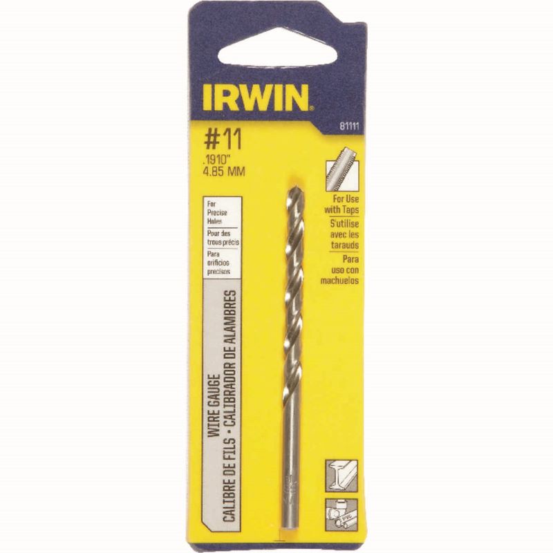 Irwin Wire Gauge High Speed Drill Bit #11