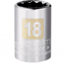 Craftsman 12 Point Socket 1/2" Drive 18mm