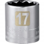 Craftsman 12 Point Socket 3/8" Drive 17mm
