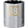 Craftsman 12 Point Socket 3/8" Drive 18mm