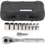 Craftsman SAE 6 Point Socket Set 1/4" Drive 11 Ct