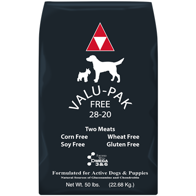 Valu-Pak Free Black Bag 28/20 50 lb