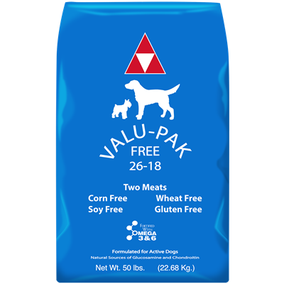 Valu-Pak Free Blue Bag 26/18 50 lb