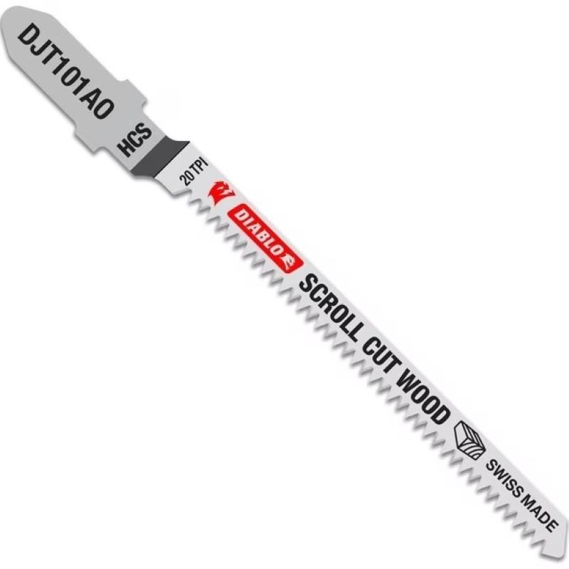 Diablo Scroll Cut Jig Saw Blade 20TPI 3-1/4"
