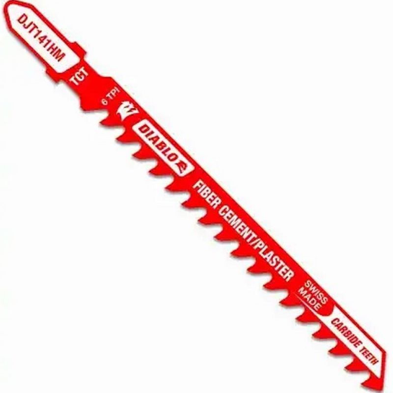 Diablo Fiber Cement/Plaster Jig Saw Blade 6TPI 4"