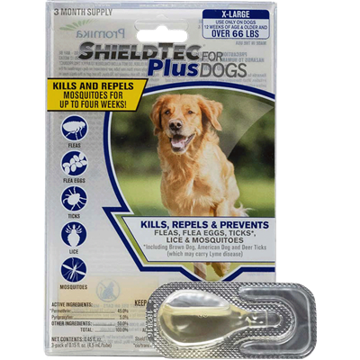 ShieldTec Plus for Dogs 34-66 lb 3 ct