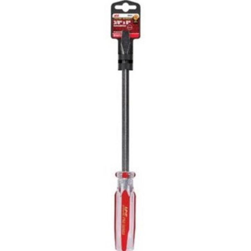 Ace Slotted Screwdriver 3/8"x8"