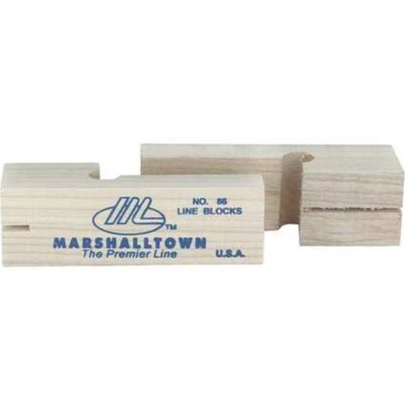 Wood Line Blocks 3.75" 2 Ct