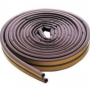 Weatherstrip Tape Rubber Brown 11/32"x17' 