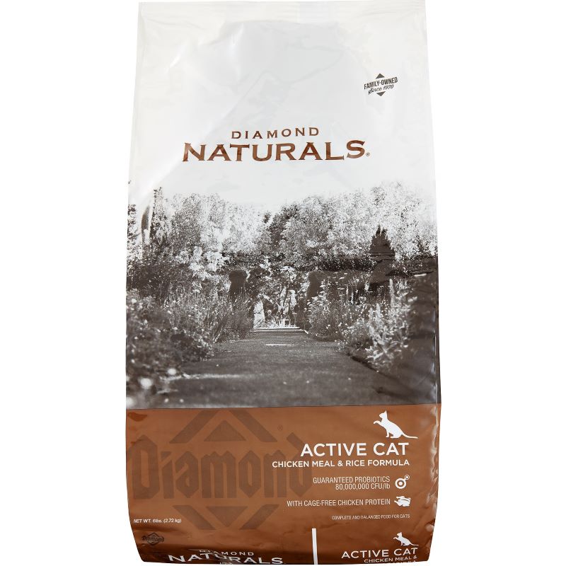 Naturals Active Cat Chicken & Rice 6 lb