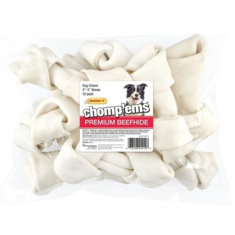 Ruffin'It Rawhide Dog Bone 10 Ct