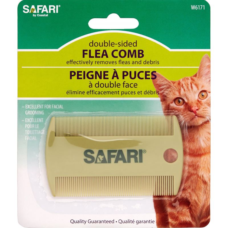 Safari Double-Sided Cat Comb