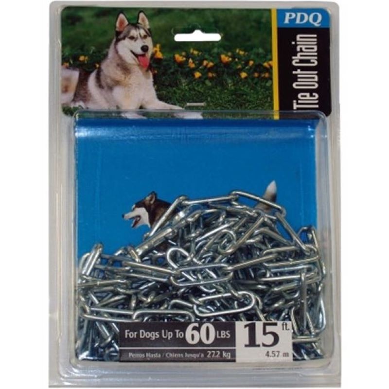 Steel Large Dog Tie-Out Chain 15 ft